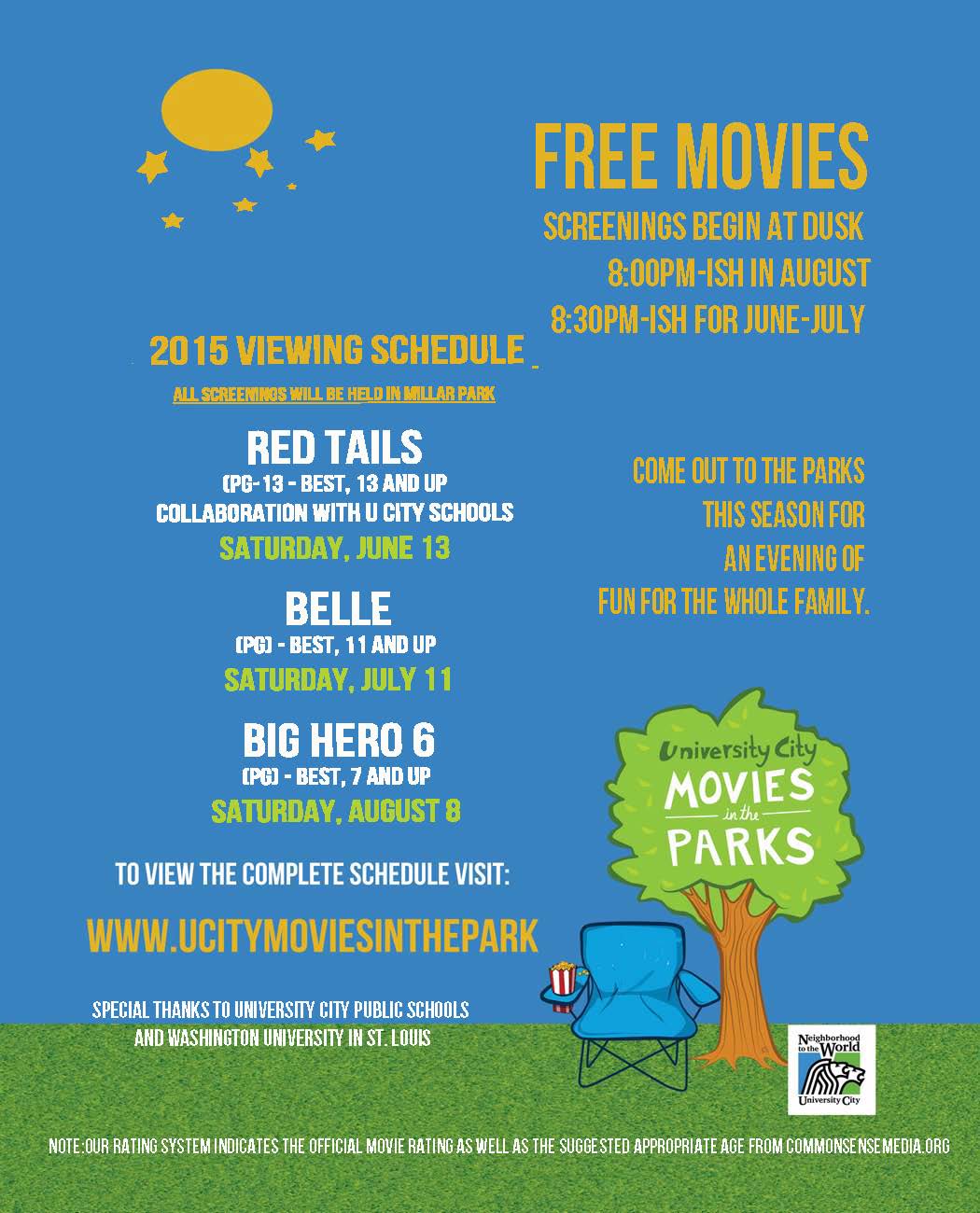 Movies in the Parks